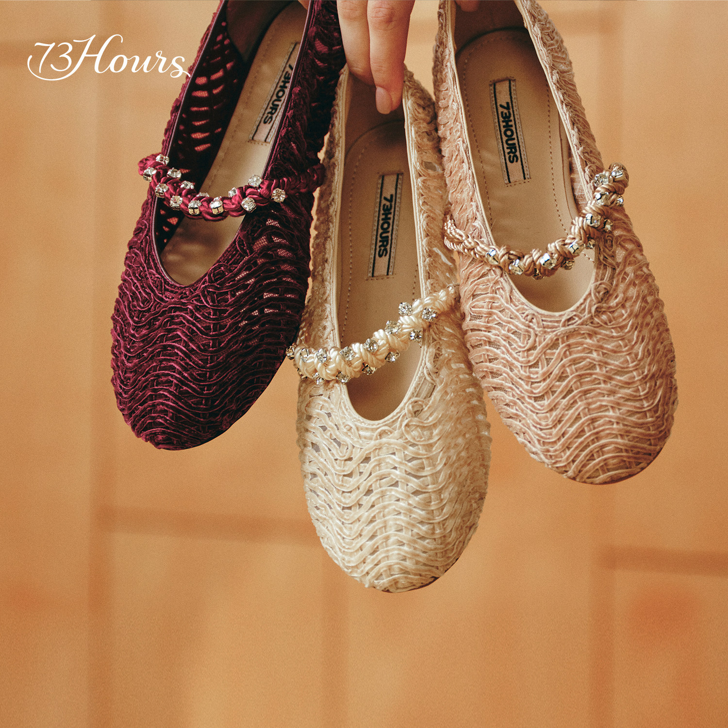 明星同款73hours女鞋转角巴黎2025秋新款芭蕾风玛丽珍鞋平底单鞋,淘宝优惠券,粉丝福利购,淘宝优惠卷