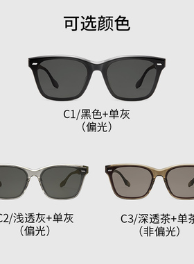 AOJO澳镜时尚防紫外线墨镜女高级感新品太阳镜男潮AJ105SK263