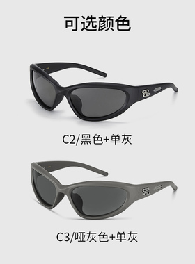 AOJO澳镜墨镜男新款时尚高级感男窄框太阳镜潮AJ108SM223