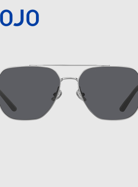 AOJO澳镜防紫外线潮流遮阳墨镜驾驶专用双梁显脸小眼镜AJ101SJ005