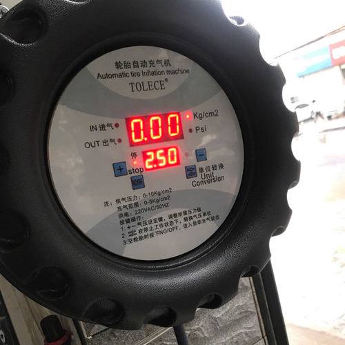 拓力士全自动充气机轮胎店挂壁式充气放气自停加气机4s店汽修工具 - 图0