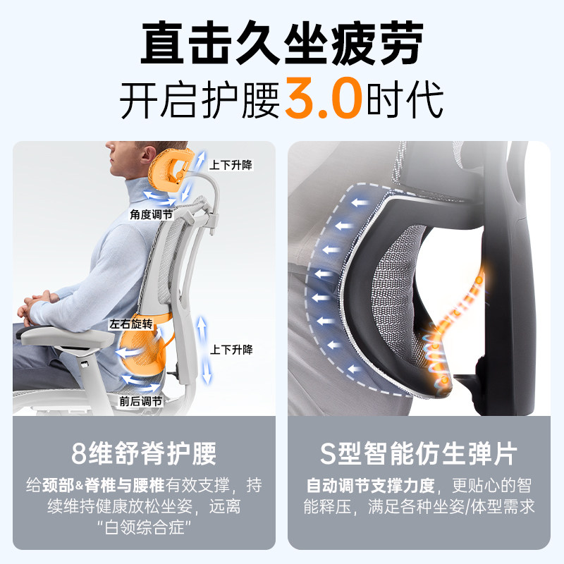 ergonor保友优旗舰/ w家用工学椅 保友办公家具电脑椅