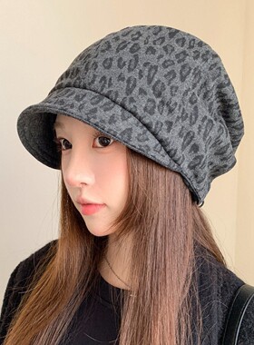 冬季帽子女双面可戴堆堆帽保暖