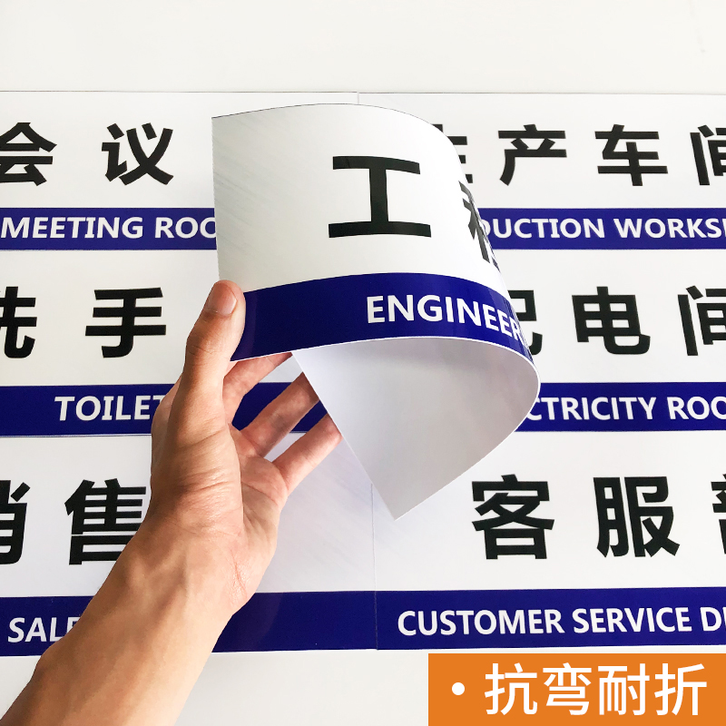 质量部企业办公室门牌公司客户服务部运营总监业务经理室部门牌科室牌单位商务部档案室检验室标识牌标牌定制 - 图1