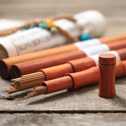 青沉 天然沉香桂花香老山檀香熏香家用室内线香茶室持久香薰用品 - 图2