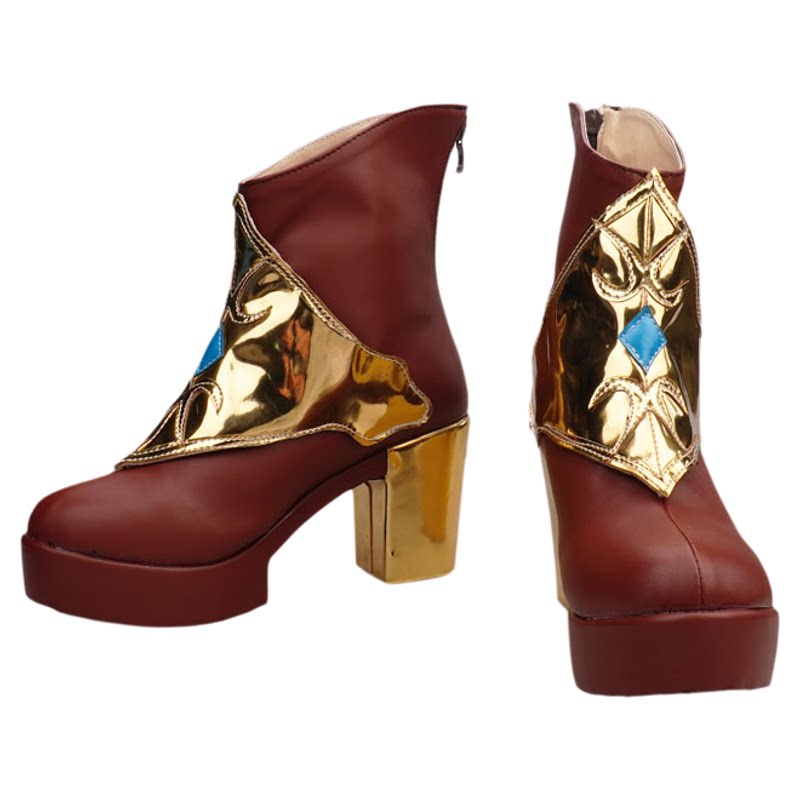 LOL英雄联盟cos KDA 萨勒芬妮 Seraphine cosplay 鞋子靴子定做