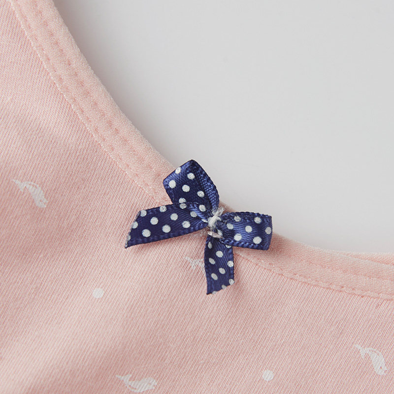 发育期小背心初高中学生大童薄文胸 轩斐抹胸