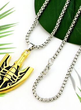 Anime Jojos Bizarre Adventure Necklace Kujo Jotaro Arrow Met
