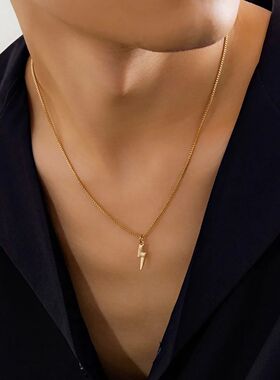 Punk Simple Box Chain Short Necklace Fashion Aesthetics Meta