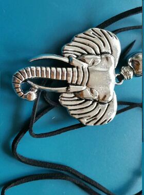 Christmas gifts for women Long necklace elephant necklace bo