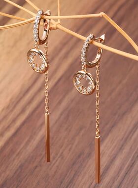 Hot Trend Long Tassel Dangle Earrings For Women Fashion 585
