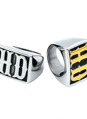 7/8/9/10/11/12/13 Stainless Steel Gold Silver Color Letter H