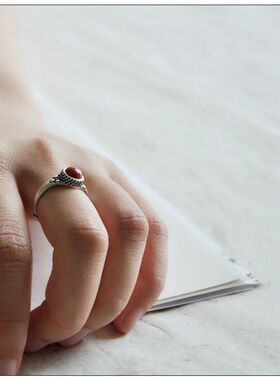 Rings For Women Men Fine Jewelry Finger Adjustable Open Vint