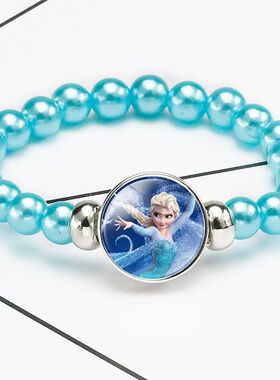 Cartoon Frozen Princess Bracelet Accessories Cute Elsa Anna