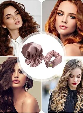 New Heatless Curling Rod No Heat Hair Curler Silk Curls Soft