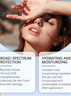 UV Sunscreen Stick Spf50 Lasting Waterproof Moisturize Layer
