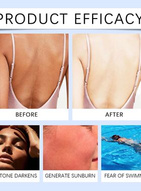 Skincare Sunscreen SPF 50+ Uv Protective Deep Moisturizing A