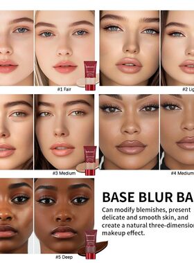 TURN UP THE BASE BLURRING FOUNDATION Face Long Lasting contr