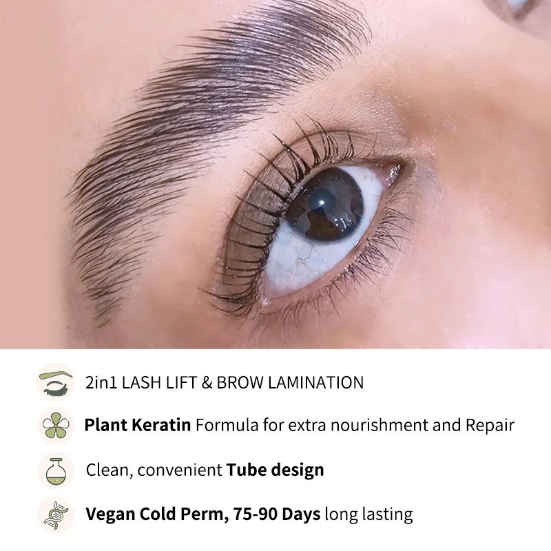 10ml Step 1 and 2 Fix Perming Set For Lash Brow Lift Perm Fi-图3