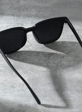 Vintage Square Sunglasses Women Men Luxury Oversize Round Su