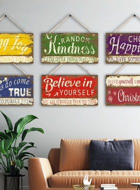 Vintage Coffee Welcome Wood Sign for be Brave Wooden Plaque