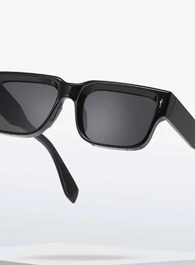 Retro Square Sunglasses Women Leopard Stripes Shades UV400 F