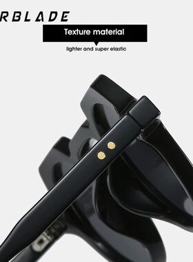 New Small Round Sunglasses Men Women Vintage Designer Black