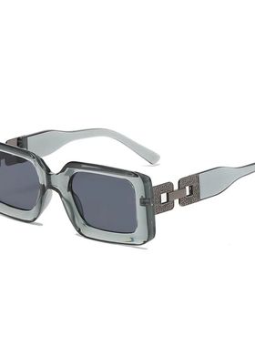 New Small Rectangle Sunglasses Men Women Square Sun Glasses