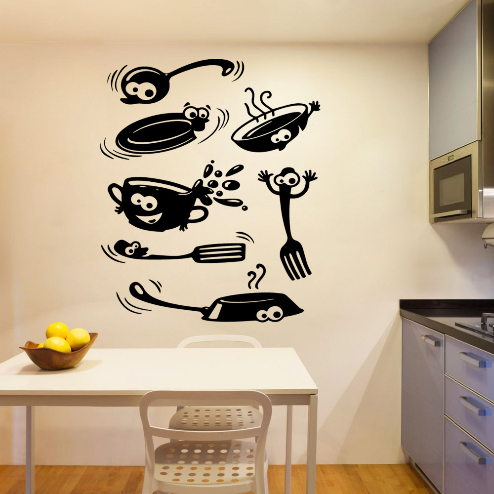 Kitchen Wall Art Decal Wall Stickers For Kitchen Room-图2