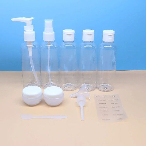 11Pcs/set Refillable Bottles Transparent Plastic Perfume Ato - 图3