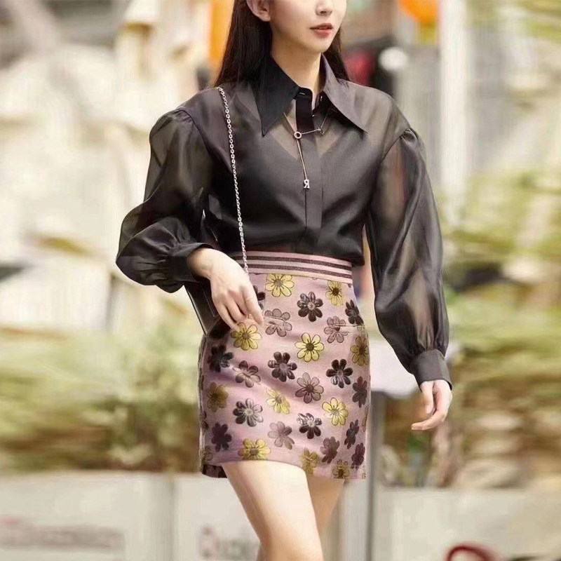 年阿玛施新特官网2021夏新款衬衣 必帅衬衫