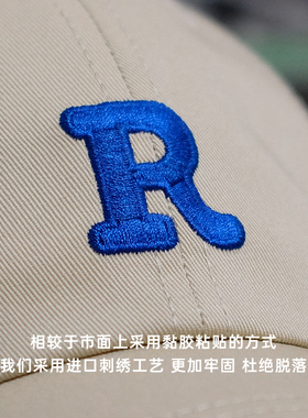 R棒球帽女春夏潮帽显瘦显脸小遮阳帽子2024新款软顶鸭舌帽男款潮