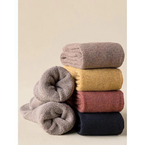 Thickened Women's Stockings Knee Leg Calf Autumn/Winter Warm - 图2