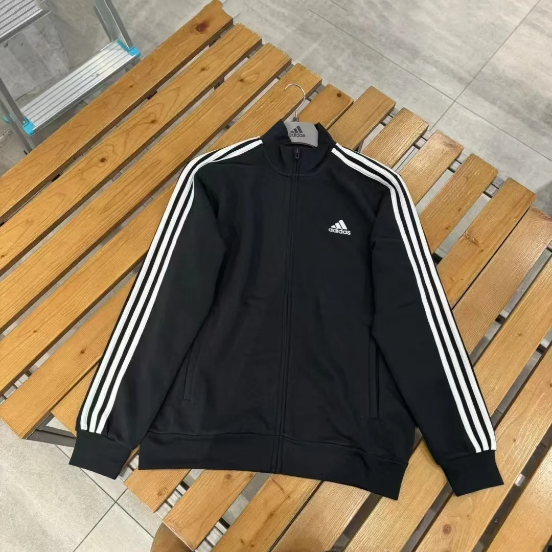 Adidas阿迪达斯春秋立领男女同款经典三条杠外套长裤 IC6766,淘宝优惠券,粉丝福利购,淘宝优惠卷
