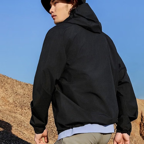 ADIDAS阿迪达斯男子MULTI 2L RAIN J连帽运休闲夹克外套 JN8804 - 图0