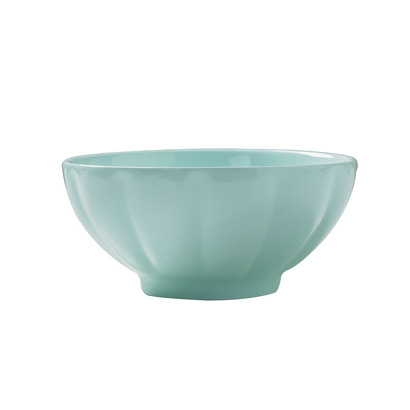 碗碟套装景德镇釉下彩青瓷饭碗家用菜盘搭配中式陶瓷餐具极简现代