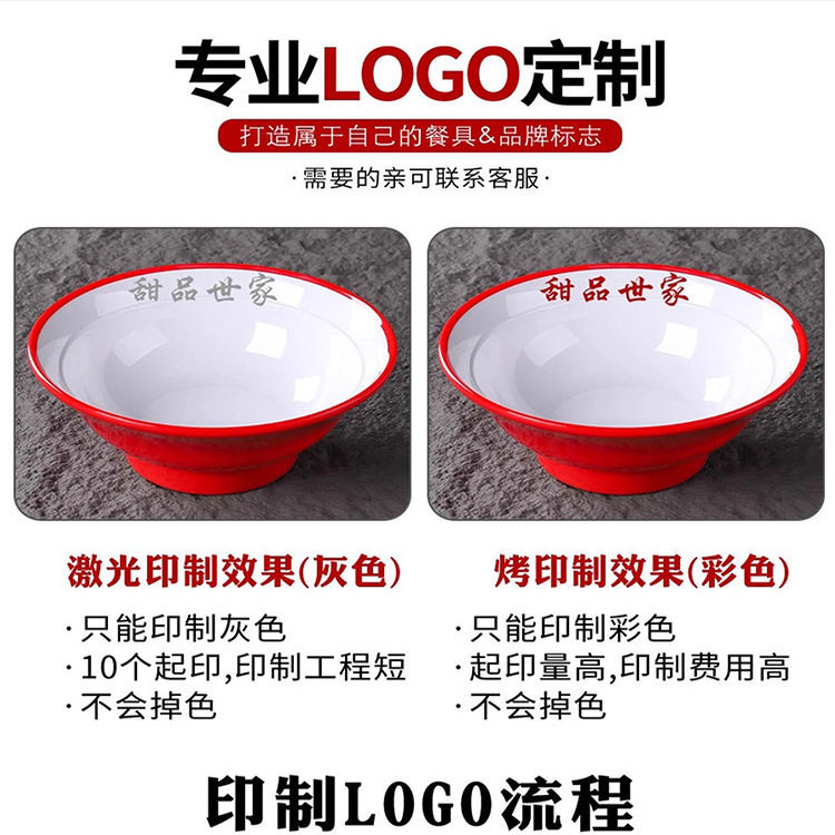 A5密胺面馆拉面碗商用烩面碗刀削面碗牛肉面碗仿瓷羊汤碗螺蛳粉碗