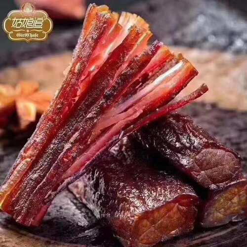 新疆塔城特产零食正宗姑娘追手撕风干牛肉原味香辣孜然味袋装500g - 图2
