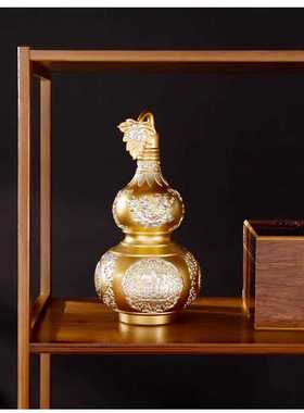 葫芦镇宅酒柜摆件工艺品招财创意