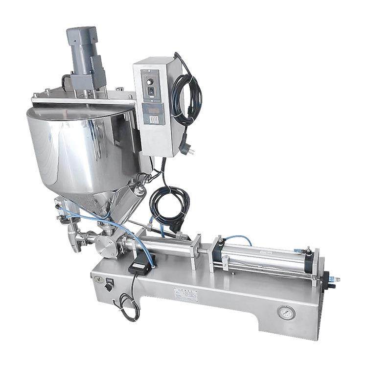 卧式气动膏体电加热灌装机加热保温灌装机化妆品药膏灌装机,淘宝优惠券,粉丝福利购,淘宝优惠卷