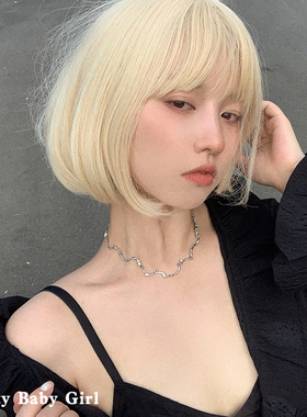 ins钛钢嘻哈配饰choker颈链