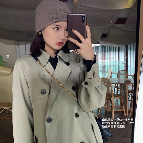 每年春日大诚意！面料和版型都更绝了～雾面质感 90s经典战壕风衣 - 图2