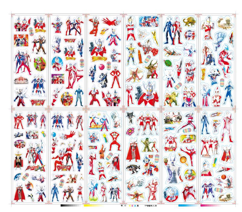 3D Stickers for Kids Toddlers 20/8 Different Sheets 3D Puffy - 图3