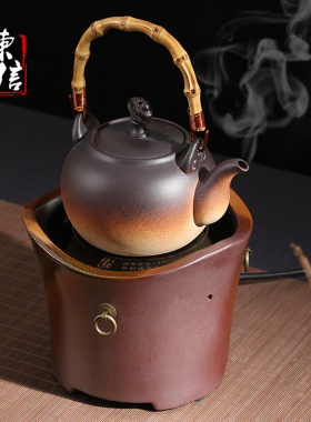 陈信电陶炉光波静音银壶烧水煮茶