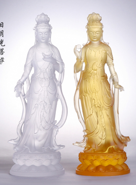 东方琉璃发光寺庙礼盒装药师佛