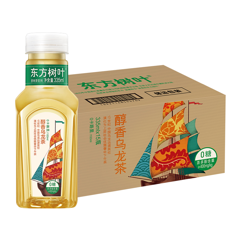 农夫山泉东方树叶乌龙茶335ml*6瓶