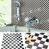 Плитка стеклянное хрустальное зеркало мозаика мозаика ванная комната ванная комната кухня фоновый фон средиземноморский бар розовый черный золотисто -желтый