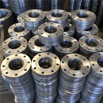 National standard flange plate to make non-marked large-caliber carbon steel welding flat welding flange sheet custom DN50-DN300PN10