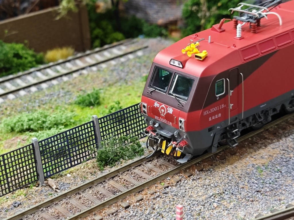 高档CMR 第四版 HXD3D型电力机车 火车模型 和谐电3D HO比例1/87 - 图3