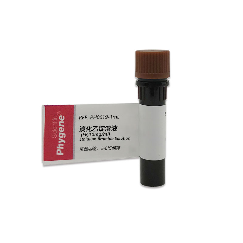 溴化乙锭溶液(EB,10mg/mL) 核酸电泳 科研专用 [PH0619 PHYGENE] - 图3